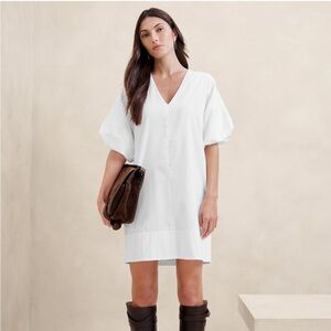 Banana Republic Livia Poplin Mini Dress
